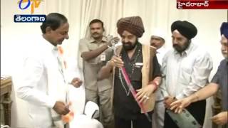 KCR invited For Guru Gobind singh Birth Anniversary Celebrations