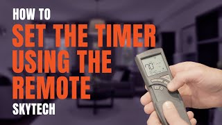 Skytech Remotes | How to Set the Timer