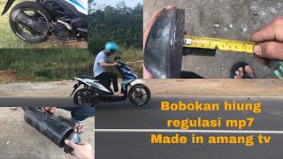 Bobok knalpot hiung regulasi mp7 (test ride jb cisinga)