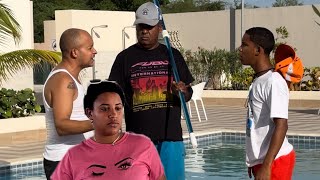 La loba no quiere ir al resort y el calvito se va con rafi y perrynflow