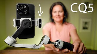 Zhiyun Cinepeer CQ5 SMARTPHONE GIMBAL with AI Tracker | FIRST LOOK!