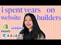 find the best website builders for your small business / side-hustle *NOT Squarespace*