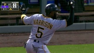 PIT@COL: Harrison extends the Pirates' lead to four