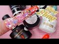 BORN PRETTY PR UNBOXING GELS |  REVIEWING NAIL RHINESTONE GLUE | BLING APPLICATION 💅