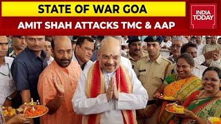 Goa Polls: Home Minister Amit Shah Says TMC \u0026 AAP Can't Give Goa A Stable Government