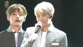 [방탄소년단/뷔]170114 골든디스크 태태 잔망 폭발(feat.쩔어 인트로)