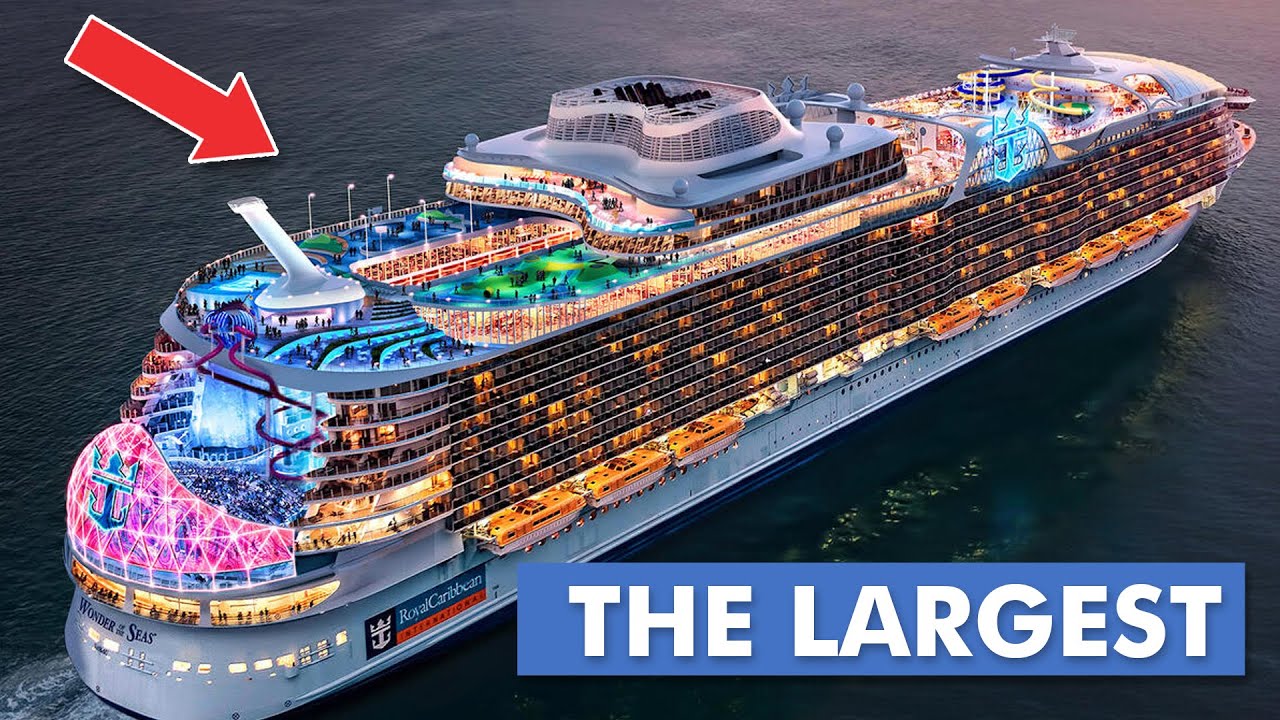 The World S Largest Cruise Ship Has A Insane Scale Youtube