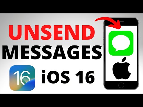 How to Unsend Messages on iPhone iOS 16 – Unsend iPhone Text Message