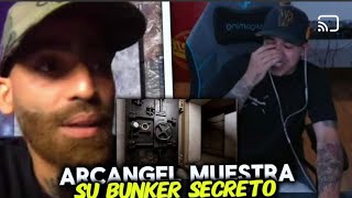 ARCANGEL MUESTRA SU BUNKER SECRETO EN VIVO| WESTCOL 🔥😯💫