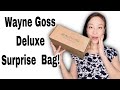 WAYNE GOSS DELUXE SURPRISE BAG REVIEW! Unboxing, Swatches, Try On  Hooded eyes. Worth it?