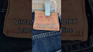 Vintage Levi’s 501XX Jeans Big E redline selvage