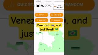 Click At Colombia’s Hidden Neighboring Countries #shorts #geographyquiz #geography #colombia #brazil