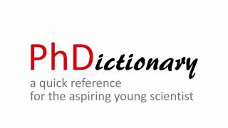 PhDictionary — a PhD student's guide to grad school (PhD humor)