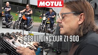 REBUILDING OUR 1973 KAWASAKI Z1 (COMPREHENSIVE HEAD WORK)