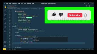 Javascript project: Random Background || html css javascript