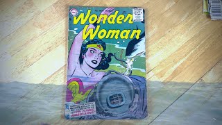 A Flood-Destroyed Comic Collection