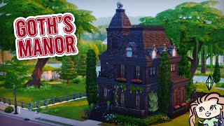 Goth's Manor 🦇 || The Sims 4 Speed Build