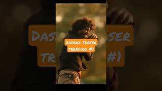 Nani's Dasara teaser trending on YouTube