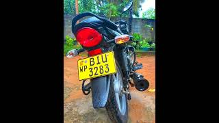 සුපිරියටම  තියෙන   Platina 100cc  යතුරුපැදියක්  BIU  අකුරින්