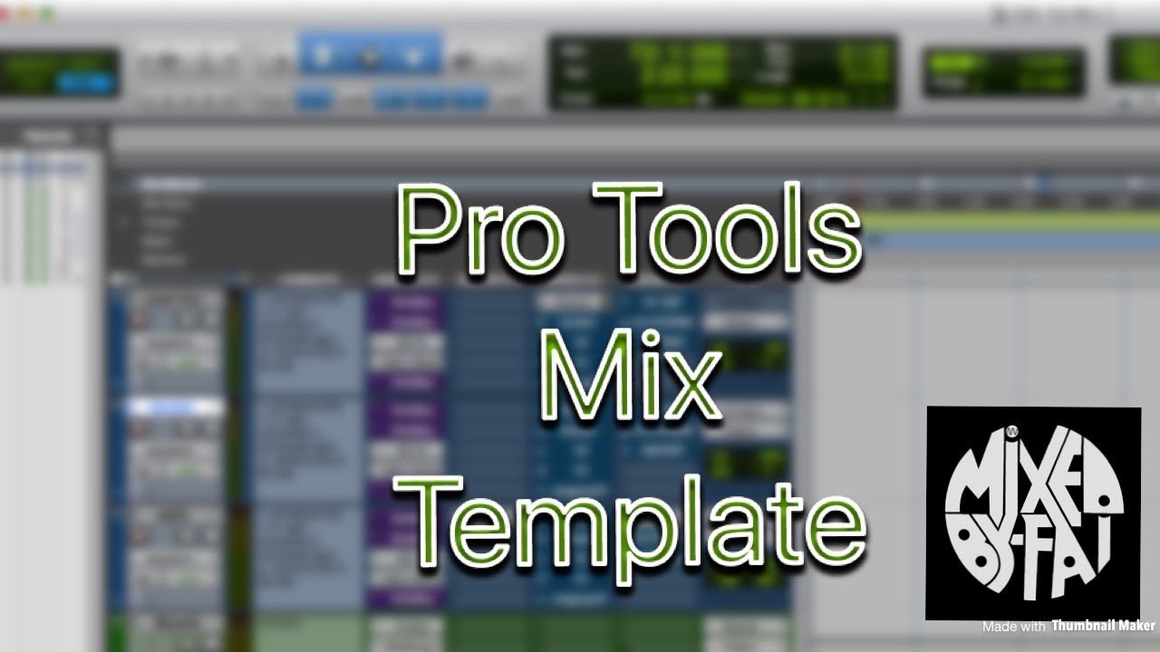 Pro Tools Rap Template