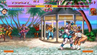 [HD] GGPO - Super Street Fighter 2 Turbo - Papasi(USA) Vs HYDLIDE(JAP) - Casuals