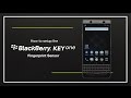 How to setup the BlackBerry KEYone fingerprint sensor How to setup the BlackBerry KEYone fingerprint sensor