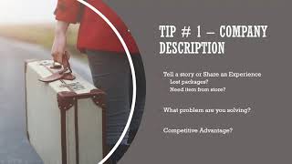 How to write a Courier Service Business Plan by Paul Borosky, MBA. – Business Plan Tips and Tricks.
