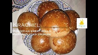 Krachel - Marokkói szezámos ánizsos puffancs / Moroccan sesame and anise sweet rolls