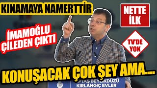 Ekrem İmamoğlu Açılışta AKP'ye yüklendi: "Kınamaya namerttir..."