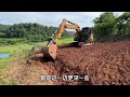 dig through the mountains from land reclamation to excavation