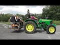 sfilata trattori per le vie di torrice fr 2022 fiat same lamborghini massey ferguson john deere