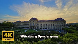 Abendspaziergang in Würzburg [4k 60fps]