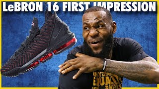 Nike LeBron 16 First Impression