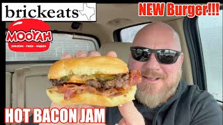 Mooyah NEW Hot Bacon Jam Burger REVIEW- brickeats