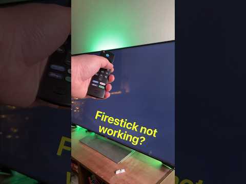 Firestick Not Working. How to fix?