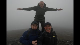 Hike to Trig Point 666m Devilish Fun with Mike Tom and Gerry