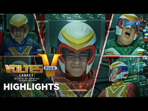 Voltes V Legacy The Voltes team struggles defeating Desler! Episode 64