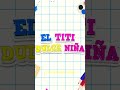 primer video musical de mi hijo el titi dulce niña búscalo en su canal el titi musica niños