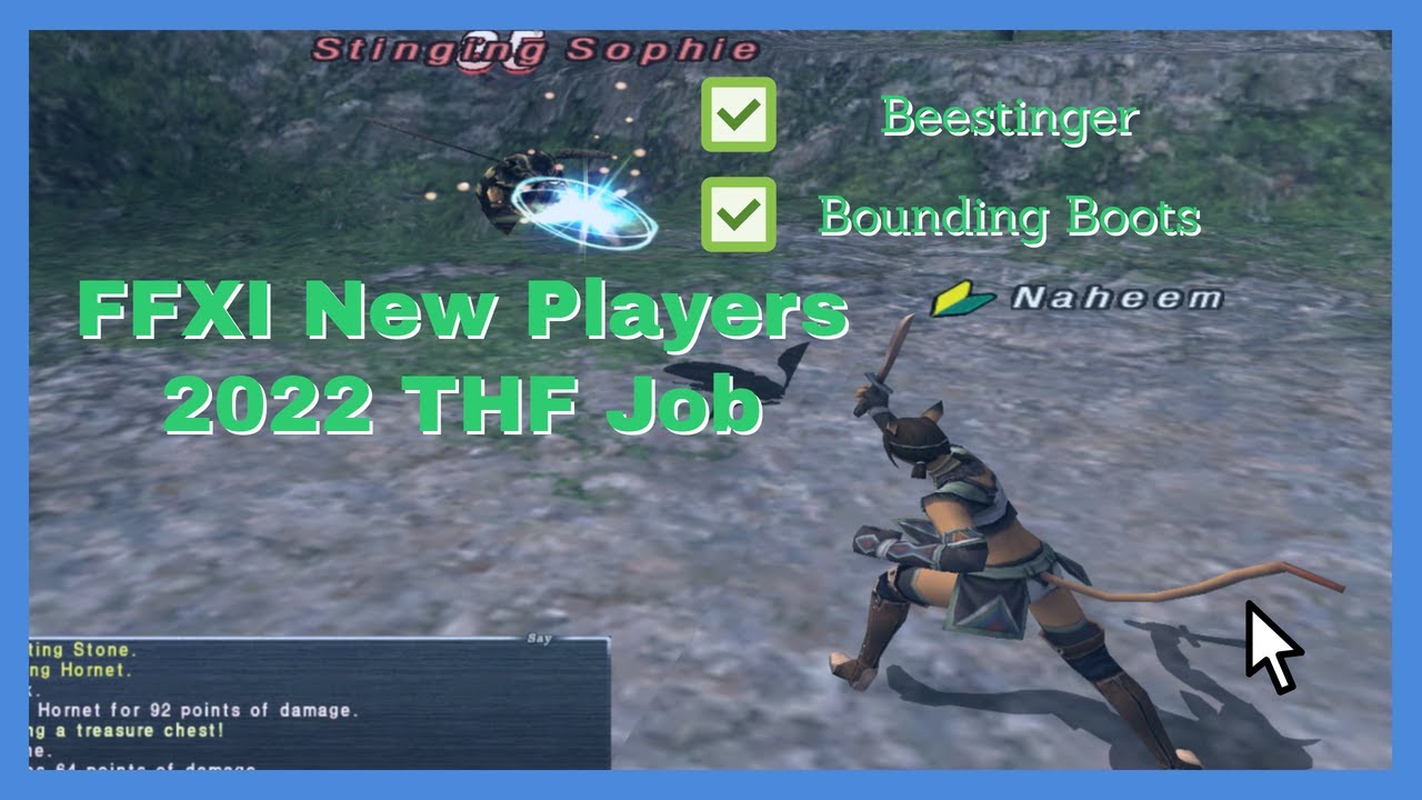 FFXI New Players 2022 Guide THF Job Final Fantasy Online - YouTube