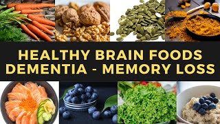 Best Foods for Brain | Improve MEMORY | Prevent Dementia & Alzheimer's Disease with foods