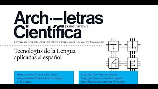 Archiletras Científica VI. Tecnologías de la Lengua aplicadas al español