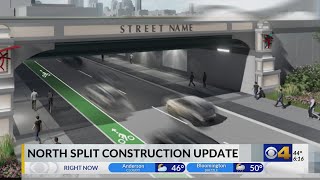 North Split construction update