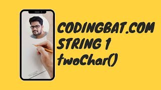18 Codingbat | String 1 | twoChar | Java coding practice | UiBrains | by Naveen Saggam