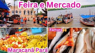 Feira e Mercado de Maracanã Pará.