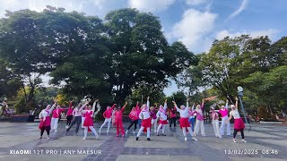 Happy Valentine's Day Line Dance - Choreo eny frindihastuti-Demo by Happy Mom's Line Dance Grobogan