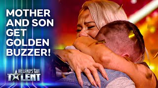 Mother \u0026 Son’s Emotional Golden Buzzer Song! | Ireland's Got Talent