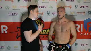 Marcus Dygas - Battle Arena Coventry - Post Fight Interview - Combat Sports UK