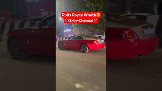 Rare to See Rolls Royce Wraith in Chennai❤️😍 #rollsroyce #rollsroycewraith #shorts #chennai ❤️