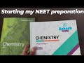 Starting my NEET 2024 preparation | First study vlog as a NEET aspirant | NEET aspirant study vlog