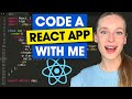 Build Your First React App With Hooks | CODE WITH ME